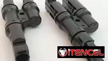 Conector para Panel Solar en Y o T MC4