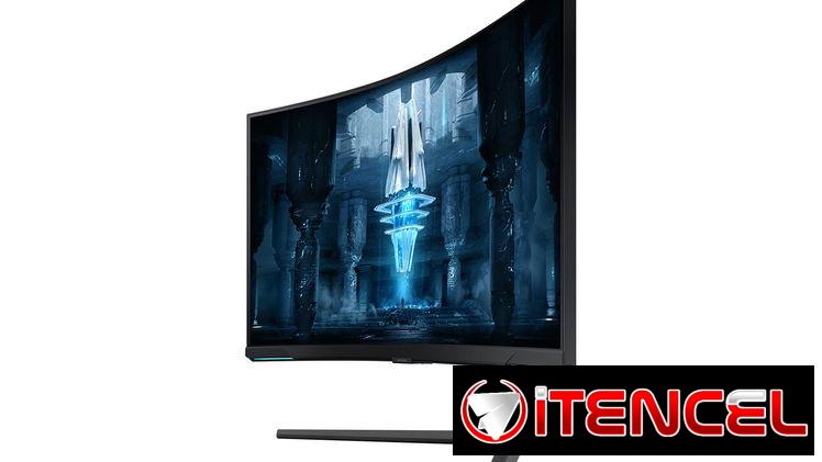 MONITOR SAMSUNG ODYSSEY NEO G8 DE 32” CURVO 4K UHD|240Hz|1ms|DisplayPort + HDMI|**Punto Negro(Abajo)**EN CAJA!(52971024)
