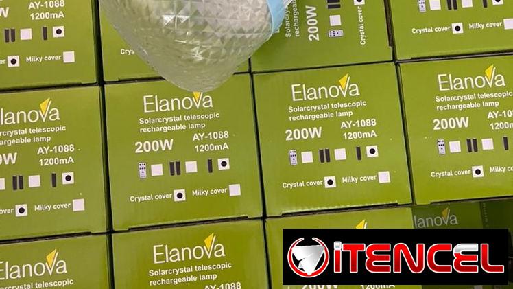Bombillos con panel solar