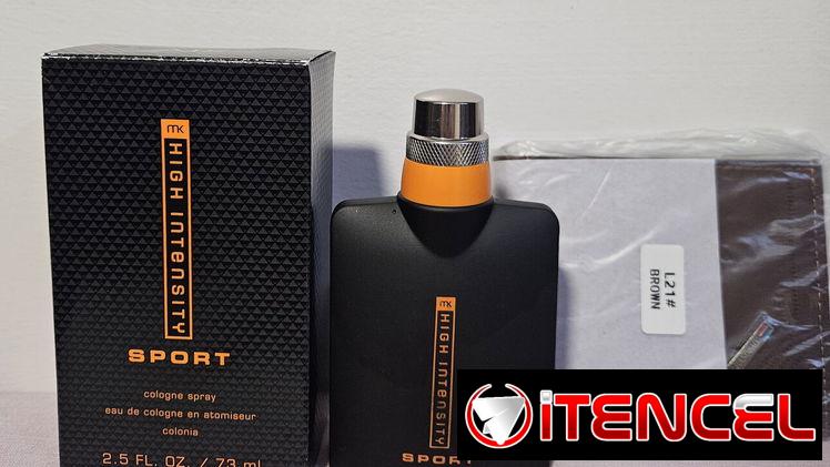 Perfume de la línea Mary kay y billetera