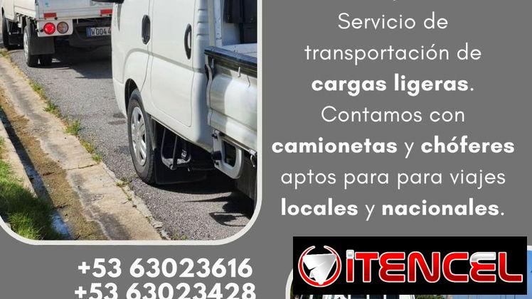 Rutas Albas. Servicio de cargas ligeras en camionetas