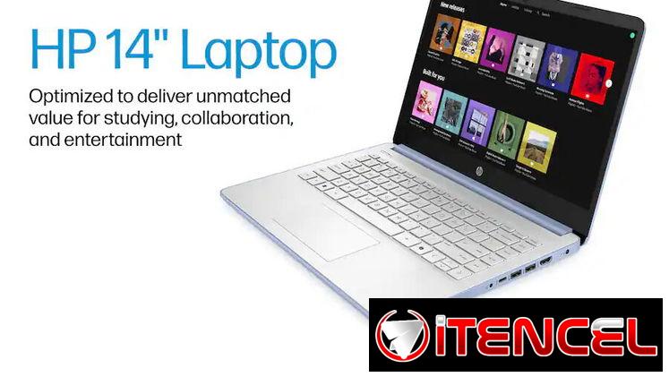 LAPTOP 🎁NUEVA🎁📦CAJA, HP (14-dq6012dx), 14″ HD Antireflejo, Intel N150, 4GB RAM, UHD Graphics, 128GB SSD, 10Horas