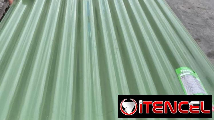 Tejas plásticas engomadas con recubrimiento para el calor importadas