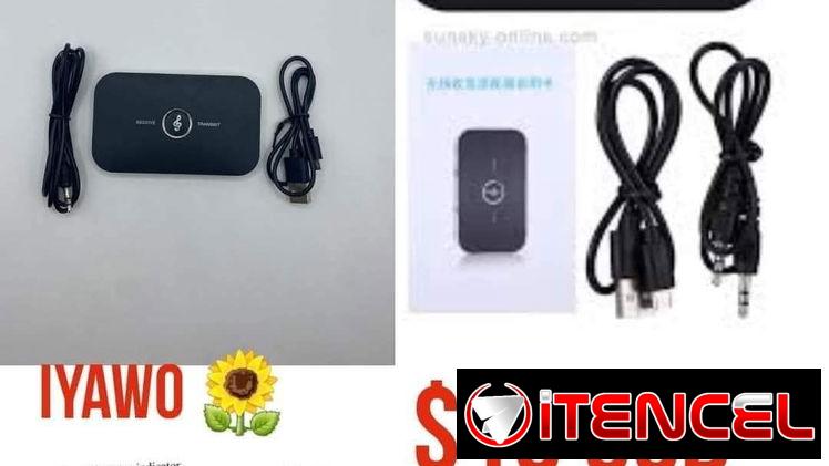 Adaptador Audio para equipos sin Bluetooth