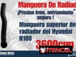 PIEZAS DE HYUNDAI H100: TENSOR DE LA CORREA, MANGUERA SUPERIOR DEL RADIADOR, SOPORTE DEL MOTOR