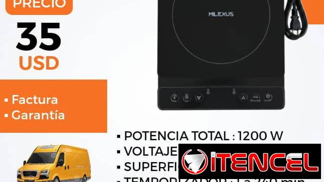 Cocina de inducción Milexus 1200 w