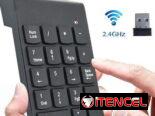 * Miniteclado numérico inalámbrico
