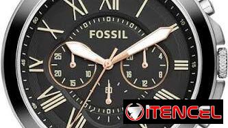 Reloj FOSSIL plataforma GRANT cronógrafo MOD. FS4813 cuarzo japonés caja: 44mm y manillas cuero legítimo, NUEVO EN CAJA.