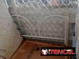 Cama de hierro con colchón original confort