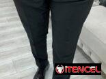 Pantalon negro de vestir