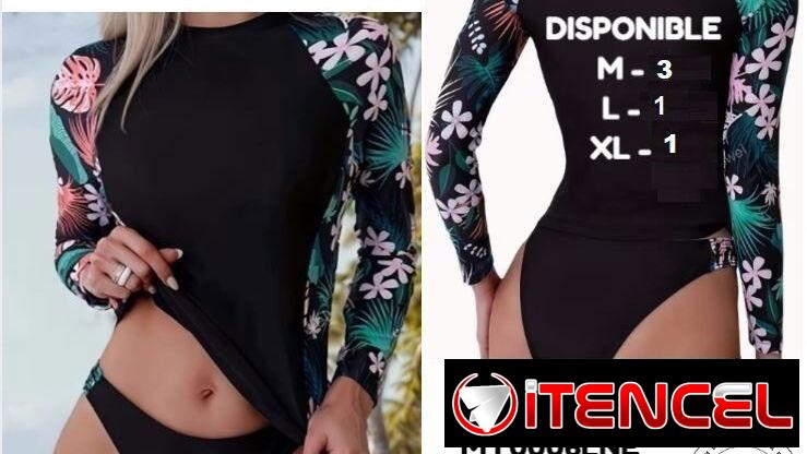 Trajes de baño con mangas ‼️