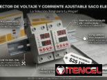 Protector de voltaje inteligente para toda la casa 110V y 220V 63A máximo. Proteje equipos de refrigeración también