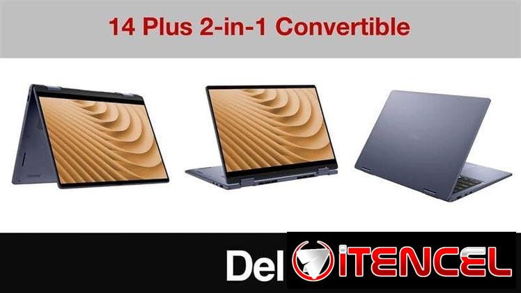 ⭕Sellada⭕ Laptop Dell+ 2in1 360° Tactil✅ Ryzen AI 5 340, Radeon 840M, 14″ 2k, 16GB, 512 M.2, Copilot+, 19H, Wifi 7 😱