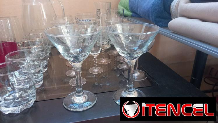 Copias varias cristal bacará 2 usd cada una