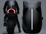 ¡MOCHILA TÁCTICA PARA MOTO CON PORTACASCO!