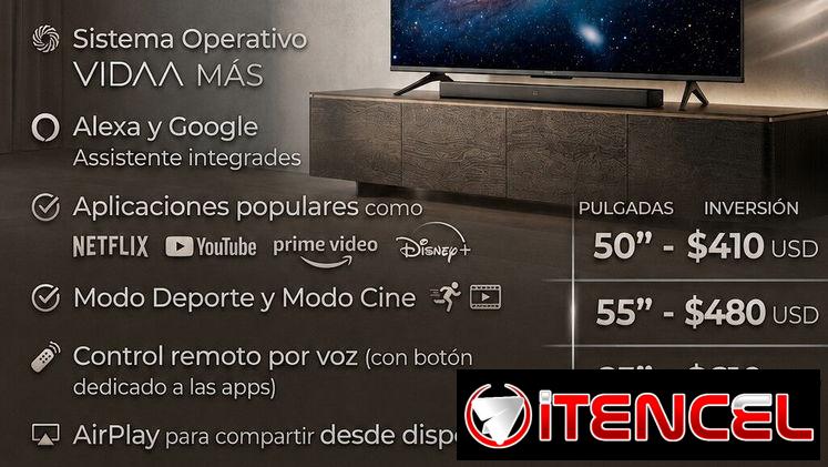 -📺🔥 ¡SMART TV HISENSE 4K! 🔥📺-