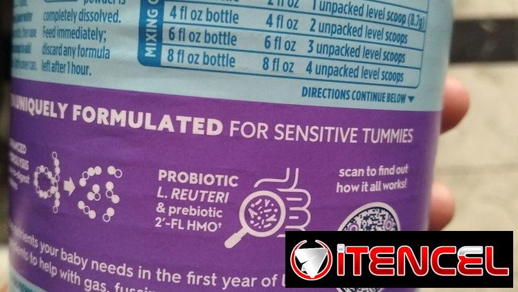 Fórmula para bebé se vencen en julio