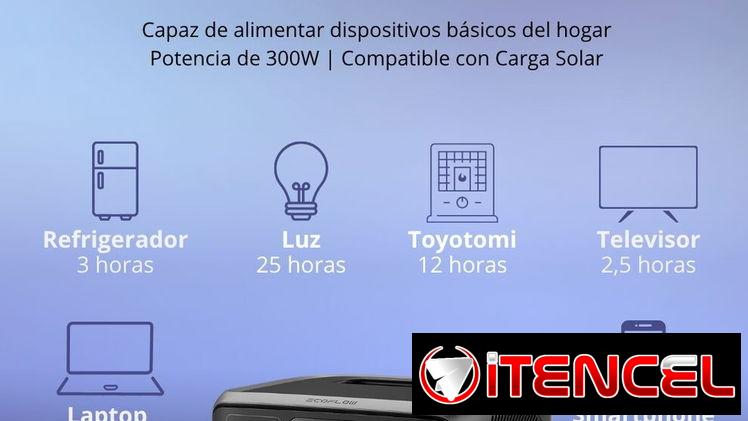 EcoFlow River 3 | Garantía y Mensajería INCLUIDAS | Estación de Energía Portátil 300W-600W