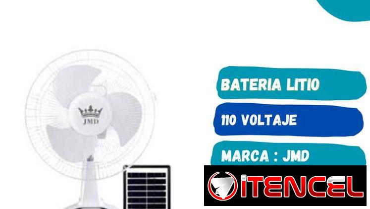 Ventilador Recargable de mesa Milexus