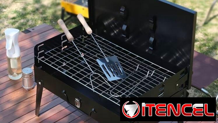 Parrilla de carbon portatil