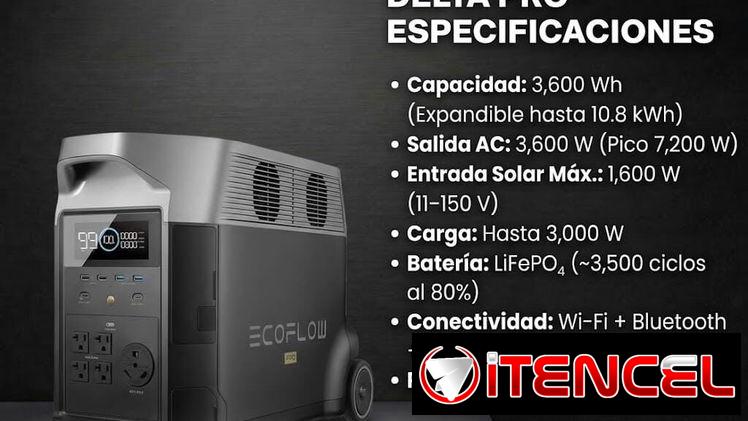 Estación Ecoflow Delta Pro 7200w