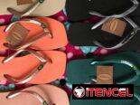 Chancletas estilo hawaiana, de muy buena calidad, nada de esponja