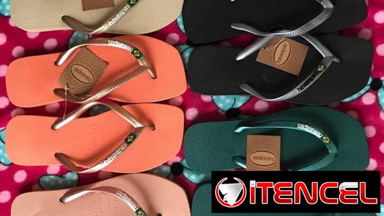 Chancletas estilo hawaiana, de muy buena calidad, nada de esponja