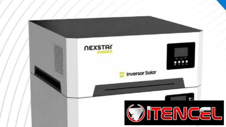 Sistema 2 en 1 (marca Nextar) es de 6kw/15kw batería