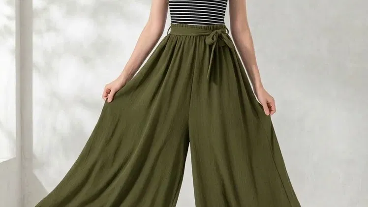 PANTALONETAS DE MUJER MODA EUROPEA BIEN ANCHAS TALLA M/L y XL/XXL