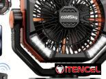 Ventiladores recargables coldsky de 20000mah, doble aspa y doble motor.