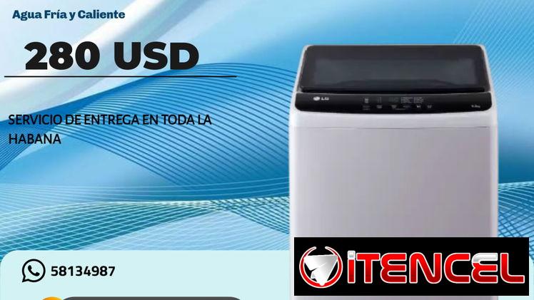 Lavadora Automática LG de 9kg