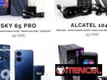 Teléfonos celulares de varias marcas y precios