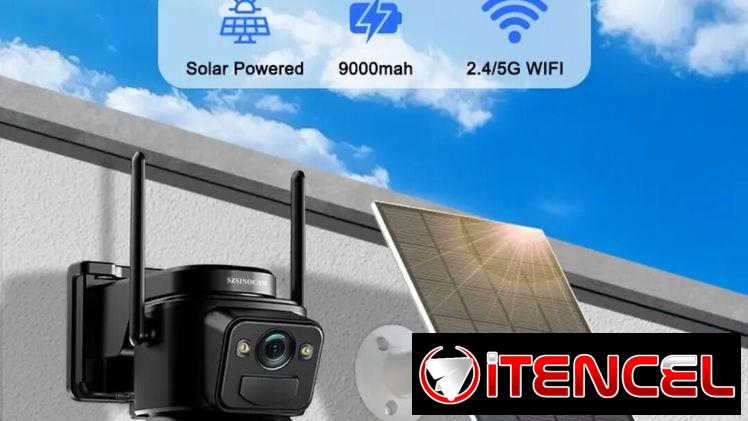 Cámara de seguridad Solar/  24/7