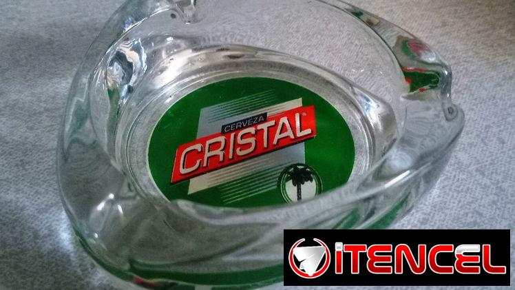 CENICERO de CERVEZA CRISTAL!!!