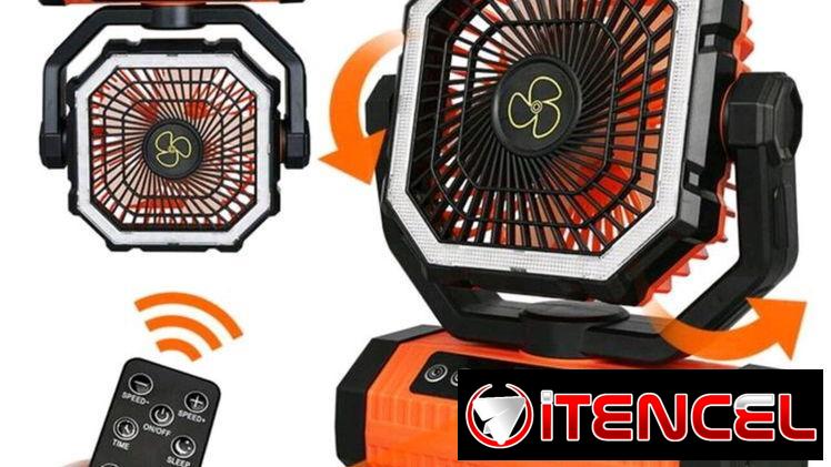 VENTILADOR RECARGABLE  MARCA : EKO