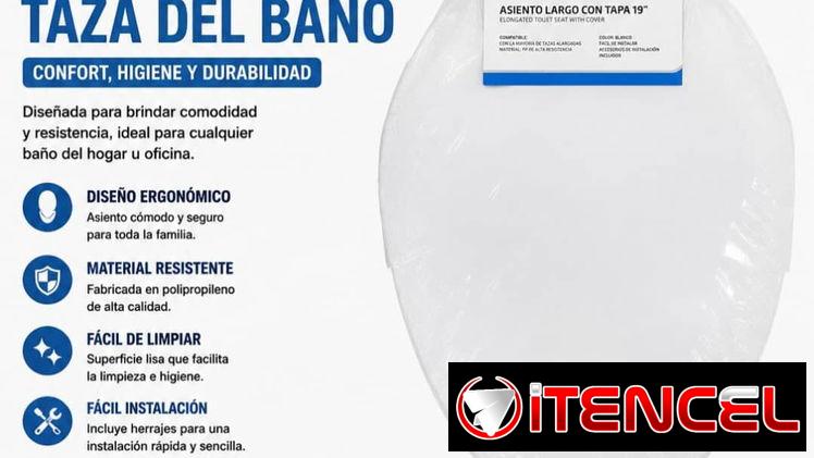 Tapas de inodoro son estándar en 6000 cup