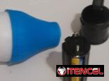 linterna en forma de bombillo
