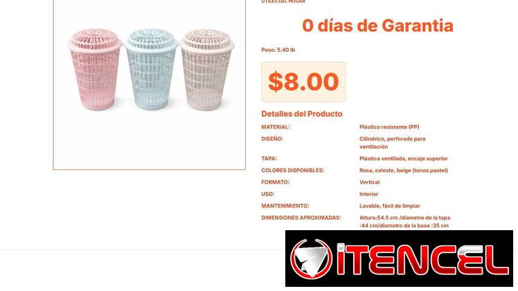 Cesto plástico multiuso con tapa ideal para el cuarto de los niños VPT#-0084