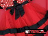 Bata de minnie con cintillo