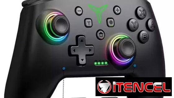 Mando RGB multiplataforma-bluetooth + receptor USB (PC)