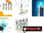 Pilas Recargables AA AAA y de 9V nuevas !