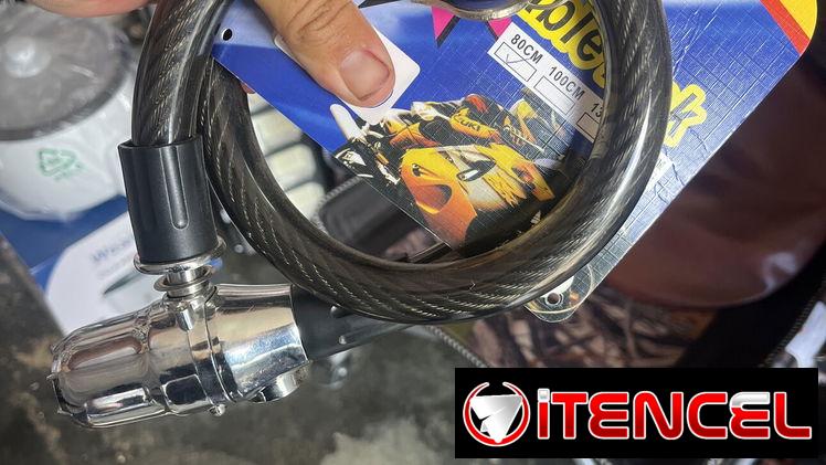 Candados con Alarma 🚨 para bicimoto y moto 😎