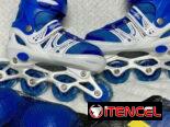 Patines lineales ajustables con kit de protección