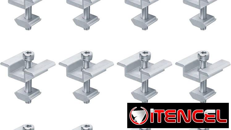 Abrazadera para panel solar (U) y (Z)