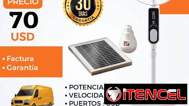 Ventilador Recargable STAVEL
