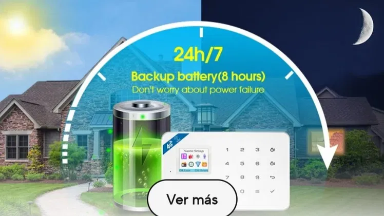 Sistema de alarma inteligente.
