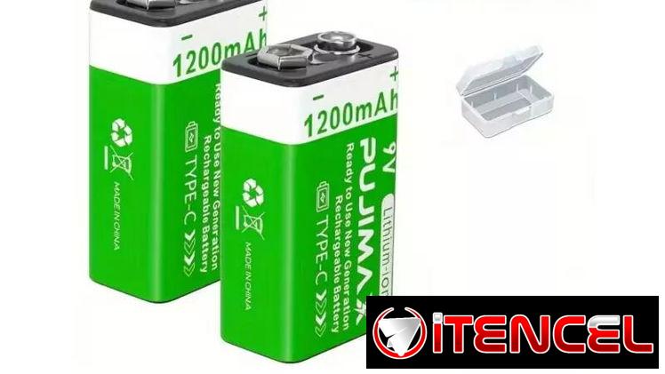 Batería 9v 1200mAh