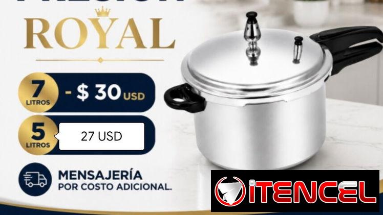 Olla de presión ROYAL 7L
