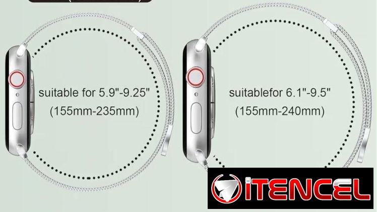 Correa de Malla Metálica para Apple Watch MARGE PLUS
