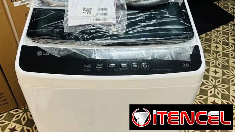 Lavadora automática LG 9 kg